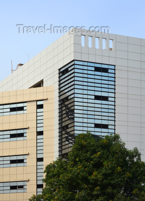 mali83: Bamako, Mali: modern façade of the Saham insurance company building - photo by M.Torres - (c) Travel-Images.com - Stock Photography agency - Image Bank