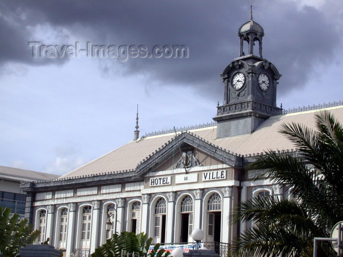 martinique4: Martinique / Martinica: Fort de France / FDF: the city hall / Hotel de Ville (photographer: R.Ziff) - (c) Travel-Images.com - Stock Photography agency - the Global Image Bank