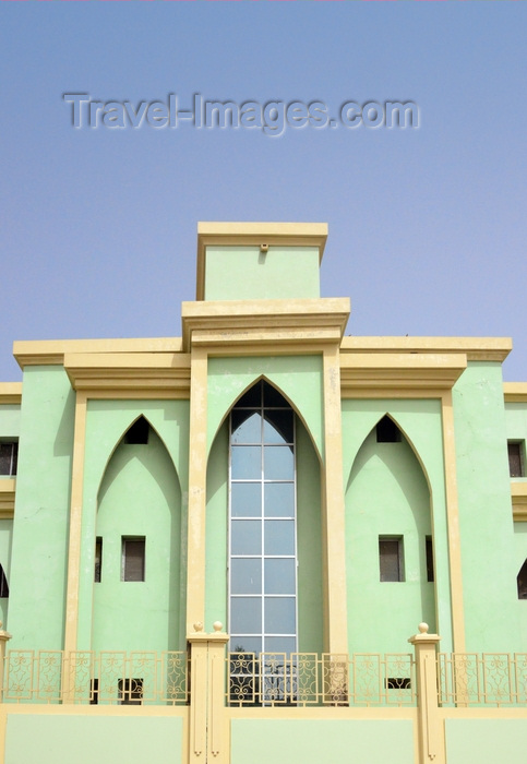 mauritania63: Nouakchott, Mauritania: detail of the the City Hall building - Communauté Urbaine de Nouakchott - photo by M.Torres - (c) Travel-Images.com - Stock Photography agency - Image Bank