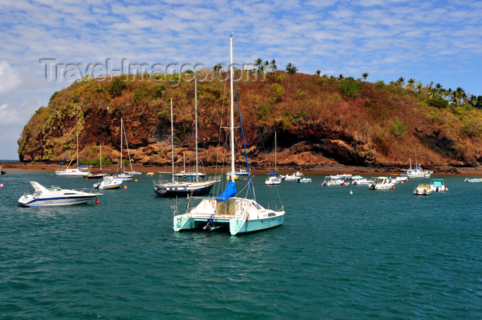 mayotte36: Mamoudzou, Grande-Terre / Mahore, Mayotte: catamaran and Pointe Mahabou - photo by M.Torres - (c) Travel-Images.com - Stock Photography agency - Image Bank