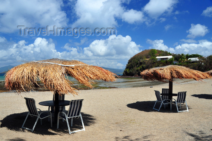 mayotte57: Dzaoudzi, Petite-Terre, Mayotte: beach restaurant - Plage du Faré - Boulevard des Crabes - photo by M.Torres - (c) Travel-Images.com - Stock Photography agency - Image Bank