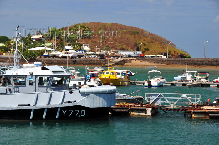 mayotte69: Dzaoudzi, Petite-Terre, Mayotte: quai Issoufali - Gendarmerie Maritime flotilla - Y770 tugboat, the Morse - Remorqueur-pousseur type RP10 - photo by M.Torres - (c) Travel-Images.com - Stock Photography agency - Image Bank