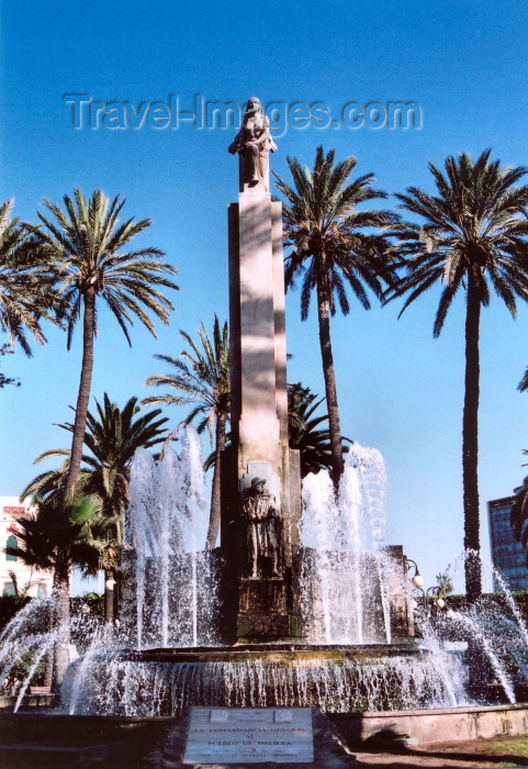 melilla13: Melilla: monument on Plaza España honouring the heroes of the Moroccan campaigns - Monumento a los Héroes de las Campañas de Marruecos - photo by M.Torres - (c) Travel-Images.com - Stock Photography agency - Image Bank