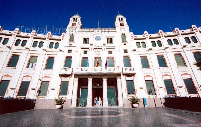 melilla3: Melilla: Assembly Hall - city hall - architect Enrique Nieto y Nieto / palacio de la asamblea / palacio municipal - ayuntamiento - photo by M.Torres - (c) Travel-Images.com - Stock Photography agency - Image Bank