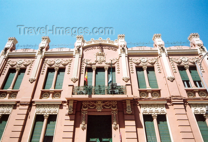 melilla61: Melilla:  chamber of commerce - architect Enrique Nieto y Nieto / camara de comercio - calle Cervantes - photo by M.Torres - (c) Travel-Images.com - Stock Photography agency - Image Bank