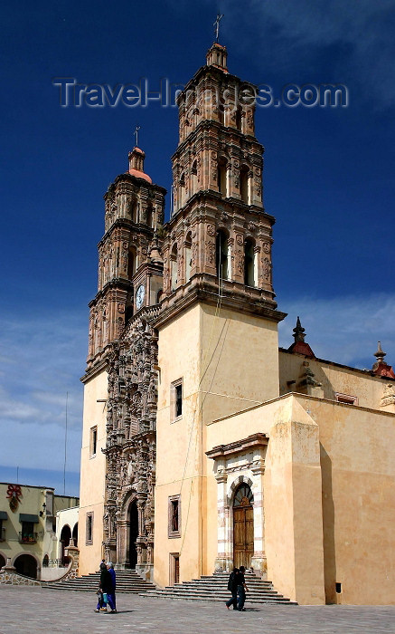 mexico122: Mexico - Dolores Hidalgo (Guanajuato): Parroquia de Nuestra Señora de los Delo - iglesia / church (photo by R.Ziff) - (c) Travel-Images.com - Stock Photography agency - Image Bank