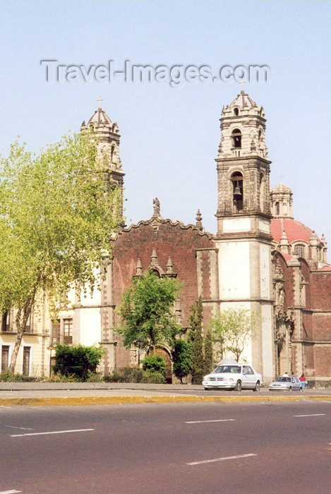 mexico35: Mexico City: church / Iglesia de la Santa Veracruz - The brotherhood of Hernan Cortés - Avenida Hidalgo - Colonia Centro - photo by M.Torres - (c) Travel-Images.com - Stock Photography agency - Image Bank