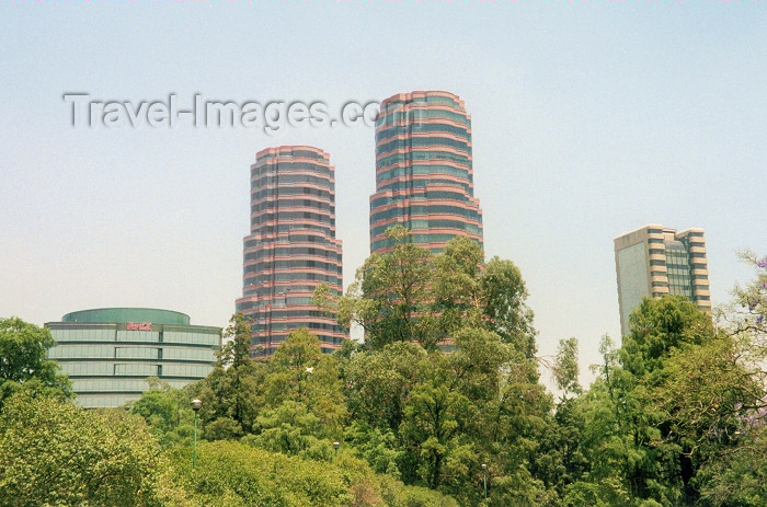 mexico41: Mexico City: towers / torres - photo by M.Torres - (c) Travel-Images.com - Stock Photography agency - Image Bank