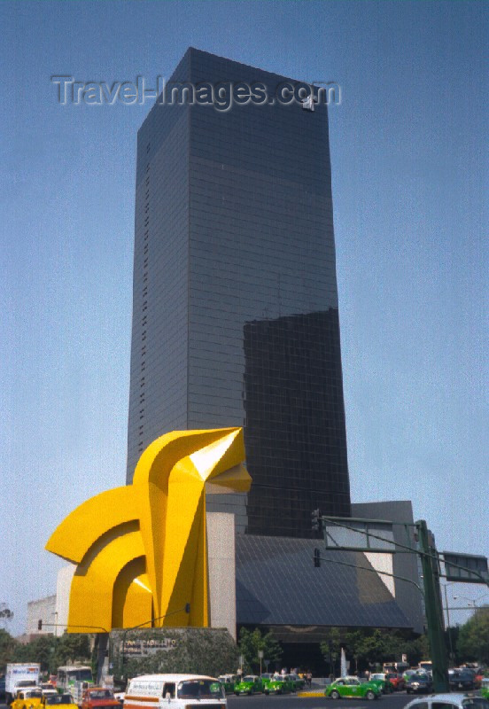 mexico43: Mexico City: Caballito tower / Torre Caballito - Reforma 10 - photo by M.Torres - (c) Travel-Images.com - Stock Photography agency - Image Bank