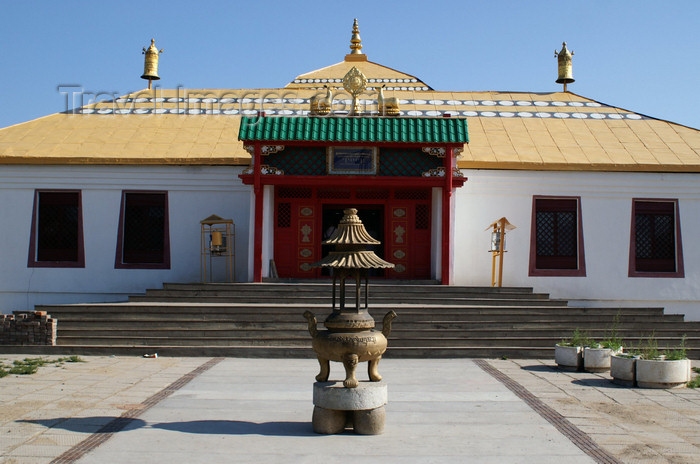 mongolia116: Ulan Bator / Ulaanbaatar, Mongolia: Tashchoimphel Datsan, Gandan Khiid Monastery - photo by A.Ferrari - (c) Travel-Images.com - Stock Photography agency - Image Bank