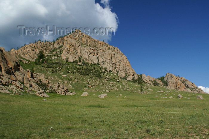 mongolia160: Gorkhi-Terelj National Park, Tov province, Mongolia: rock wall - photo by A.Ferrari - (c) Travel-Images.com - Stock Photography agency - Image Bank