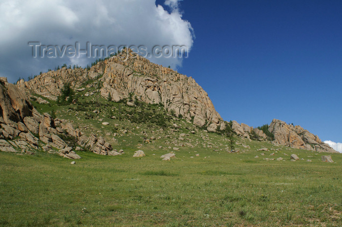 mongolia160: Gorkhi-Terelj National Park, Tov province, Mongolia: rock wall - photo by A.Ferrari - (c) Travel-Images.com - Stock Photography agency - Image Bank