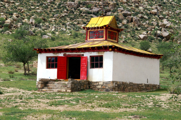 mongolia231: Khogno Khan Uul, central Mongolia: small temple in Ovgon Khiid - photo by A.Ferrari - (c) Travel-Images.com - Stock Photography agency - Image Bank