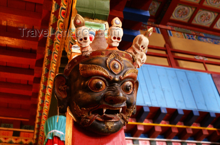 mongolia267: Tsetserleg, Arkhangai province, central Mongolia: inside a temple, Zayain Gegeenii Sum - Virupaksha, the King of the West - photo by A.Ferrari - (c) Travel-Images.com - Stock Photography agency - Image Bank