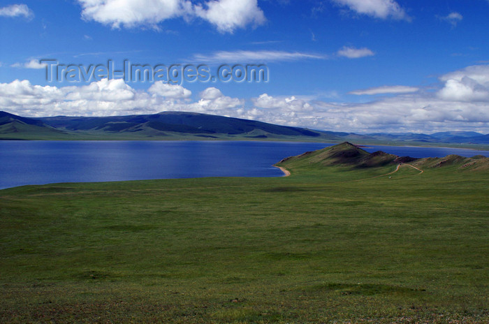 mongolia289: Khorgo-Terkhiin Tsagaan Nuur NP, Mongolia: view over the White lake, Terkhiin Tsagaan Nuur - photo by A.Ferrari - (c) Travel-Images.com - Stock Photography agency - Image Bank