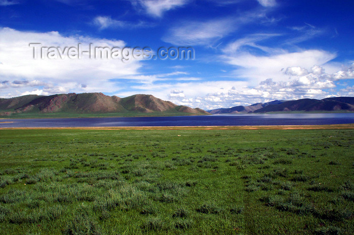 mongolia300: Khorgo-Terkhiin Tsagaan Nuur NP, Mongolia: shore of the white lake - pasture - photo by A.Ferrari - (c) Travel-Images.com - Stock Photography agency - Image Bank