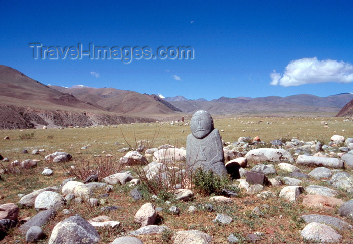 mongolia59: Mongolia - Western Mongolia: Turkic grave - photo by A.Summers - (c) Travel-Images.com - Stock Photography agency - Image Bank