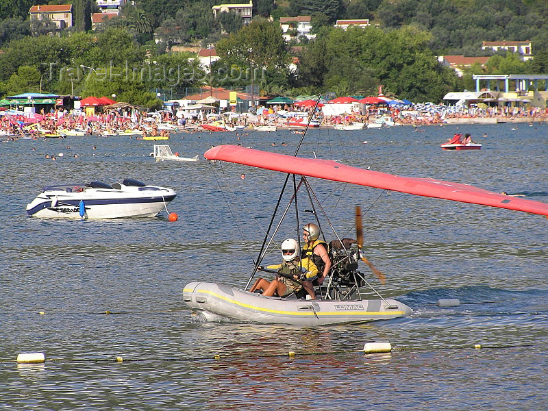 montenegro54: Montenegro - Crna Gora  - Budva: flying boat- Adriatic sea - photo by J.Kaman - (c) Travel-Images.com - Stock Photography agency - Image Bank