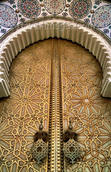 moroc107: Morocco / Maroc - Fès: golden gate - photo by F.Rigaud - (c) Travel-Images.com - Stock Photography agency - Image Bank