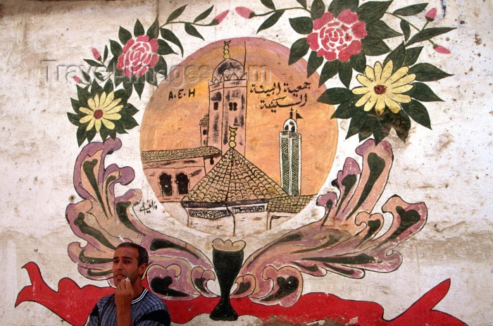 moroc111: Morocco / Maroc - Fez: mural - photo by F.Rigaud - (c) Travel-Images.com - Stock Photography agency - Image Bank