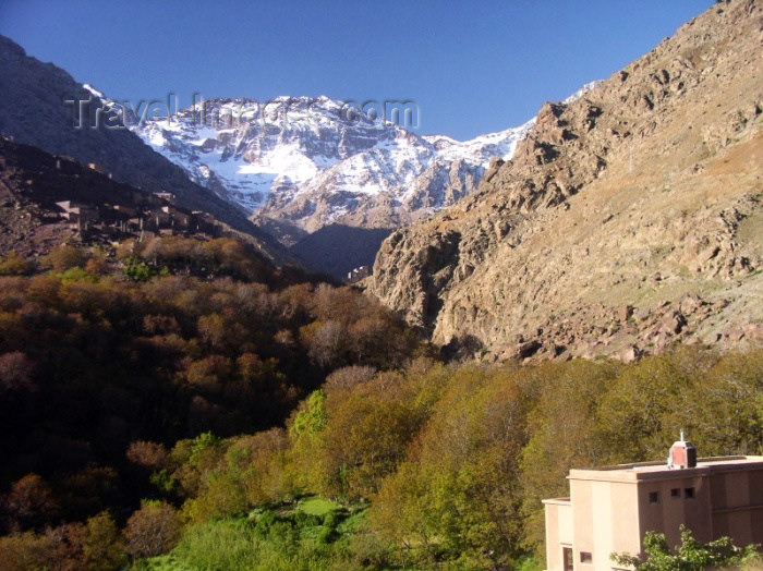 moroc292: Morocco / Maroc - Jebel Toubkal / Jbel Toubkal - Toubkal National Park: snow on the Atlas mountains - photo by J.Kaman - (c) Travel-Images.com - Stock Photography agency - Image Bank