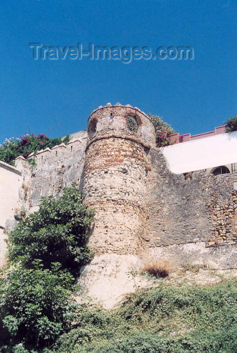 moroc31: Morocco / Maroc - Tangier / Tanger: ramparts behind Rua de la Kasbah - photo by M.Torres - (c) Travel-Images.com - Stock Photography agency - Image Bank