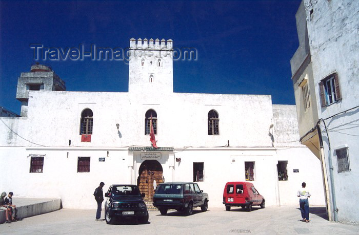 moroc36: Morocco / Maroc - Tangier / Tanger: administrative building in the Kasbah - photo by M.Torres - (c) Travel-Images.com - Stock Photography agency - Image Bank