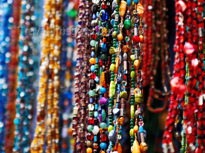 moroc412: Morocco - Essaouira: beads - photo by M.Ricci - (c) Travel-Images.com - Stock Photography agency - Image Bank