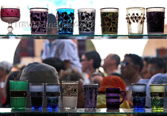 moroc413: Morocco - Essaouira: glasses - photo by M.Ricci - (c) Travel-Images.com - Stock Photography agency - Image Bank