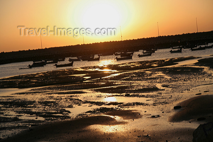 moroc453: Asilah / Arzila, Morocco - sunset- low tide
 - photo by Sandia - (c) Travel-Images.com - Stock Photography agency - Image Bank