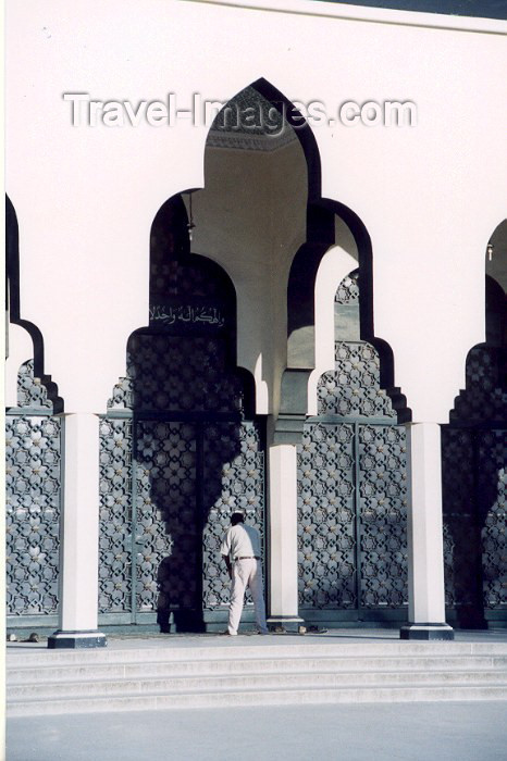 moroc46: Morocco / Maroc - Tangier / Tanger: Syrian mosque - man praying - photo by M.Torres - (c) Travel-Images.com - Stock Photography agency - Image Bank