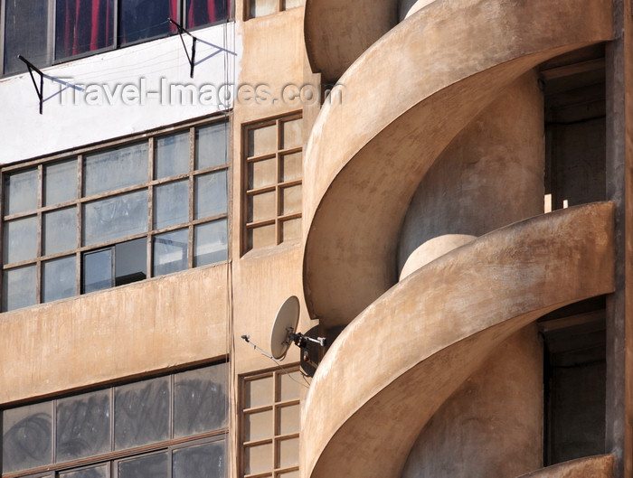 moroc529: Casablanca, Morocco: spiral - Blvd Mohammed V - photo by M.Torres - (c) Travel-Images.com - Stock Photography agency - Image Bank