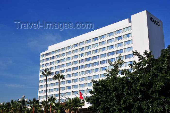 moroc544: Casablanca, Morocco: Hyatt Hotel - Hyatt Regency Casablanca - Place des Nation Unies - photo by M.Torres - (c) Travel-Images.com - Stock Photography agency - Image Bank