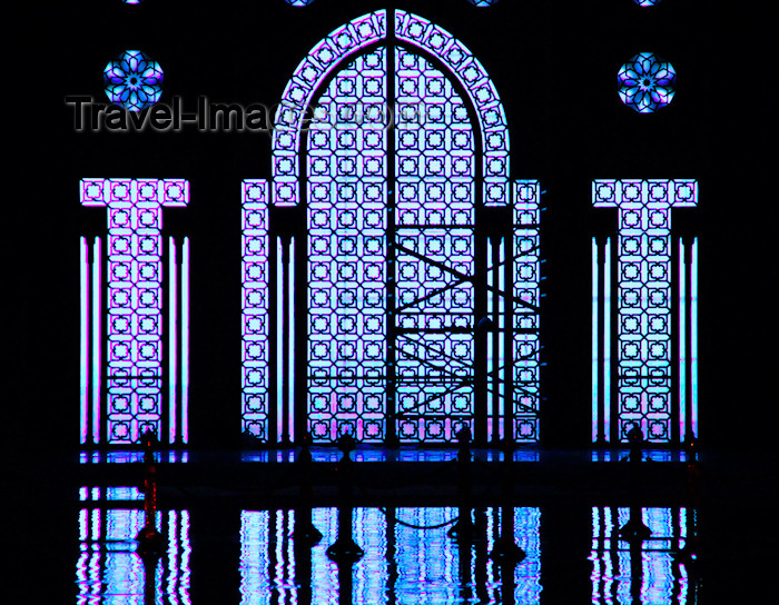 moroc9: Casablanca, Morocco: Hassan II mosque - on and over the water - photo by M.Torres - (c) Travel-Images.com - Stock Photography agency - Image Bank