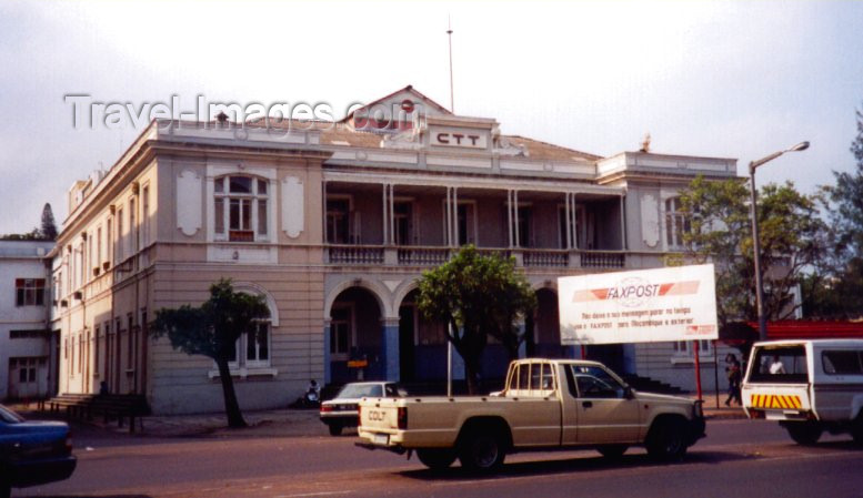 mozambique6: Mozambique / Moçambique - Maputo / Lourenço Marques / MPM : Central Post Office / edifício dos Correiros / CTT (avenida 25 de Setembro) - photo by M.Torres - (c) Travel-Images.com - Stock Photography agency - Image Bank