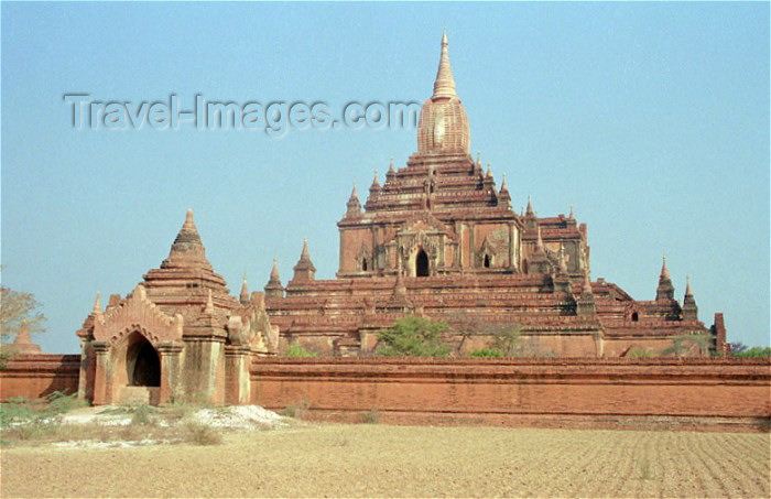 myanmar37: Myanmar / Burma - Bagan / Pagan (Mandalay division): Sulamani Guphaya pagoda / Pahto, built by Sithu II (photo by J.Kaman) - (c) Travel-Images.com - Stock Photography agency - Image Bank