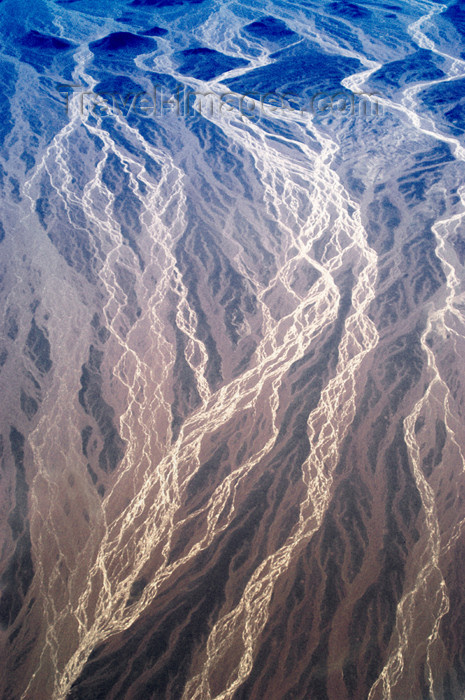 namibia103: Namibia: Aerial view of dry tributaries - photo by B.Cain - (c) Travel-Images.com - Stock Photography agency - Image Bank