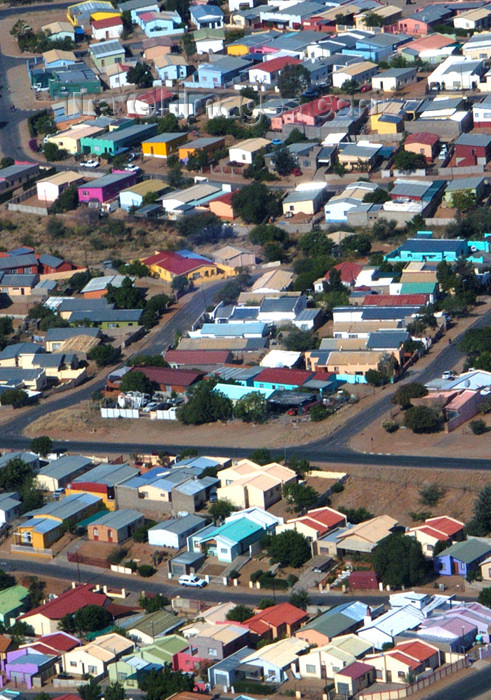 namibia116: Namibia: Aerial View of Windhoek, Khomas Region - photo by B.Cain - (c) Travel-Images.com - Stock Photography agency - Image Bank
