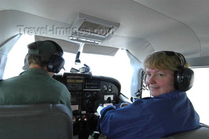 namibia159: Namibia: Light plane cockpit - photo by B.Cain - (c) Travel-Images.com - Stock Photography agency - Image Bank