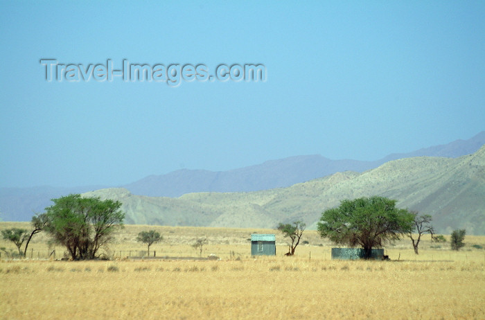 namibia23: Namibia: field workers homes - photo by J.Banks - (c) Travel-Images.com - Stock Photography agency - Image Bank