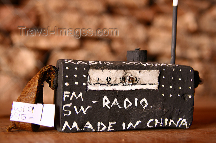 namibia231: Kunene Region, Namibia: Namibian souvenir - mock Chinese radio - there is a large Chinese minority in Namibia - photo by Sandia - (c) Travel-Images.com - Stock Photography agency - Image Bank