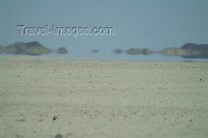 namibia36: Namibian haze - mirage - photo by J.Banks - (c) Travel-Images.com - Stock Photography agency - Image Bank