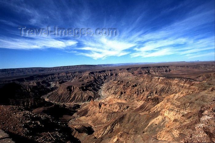 namibia90: Namibia - Fish River Canyon National Park, Karas Region: sky - photo by G.Friedman - (c) Travel-Images.com - Stock Photography agency - Image Bank