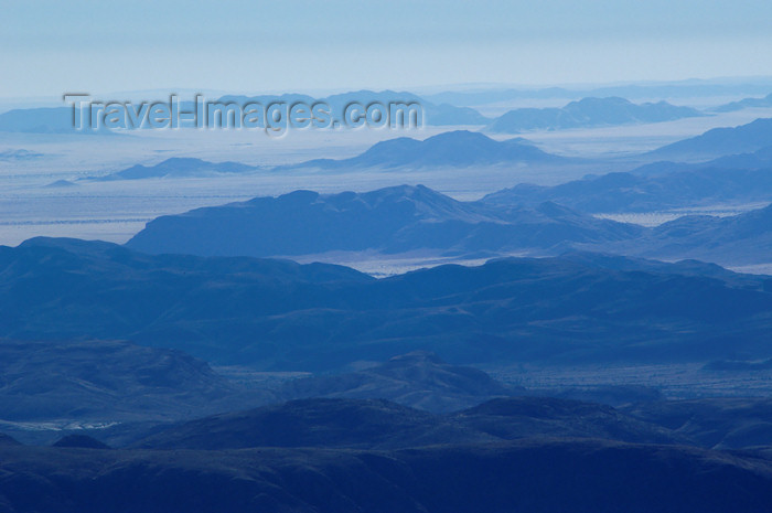 namibia98: Namibia: Aerial view of Blue Mountains - photo by B.Cain - (c) Travel-Images.com - Stock Photography agency - Image Bank