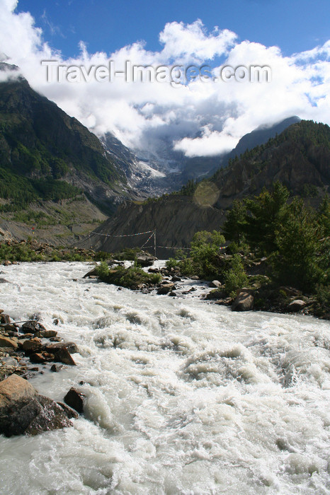 nepal322: Annapurna region, Nepal: rapids - Kali Gandaki river - photo by M.Wright - (c) Travel-Images.com - Stock Photography agency - Image Bank