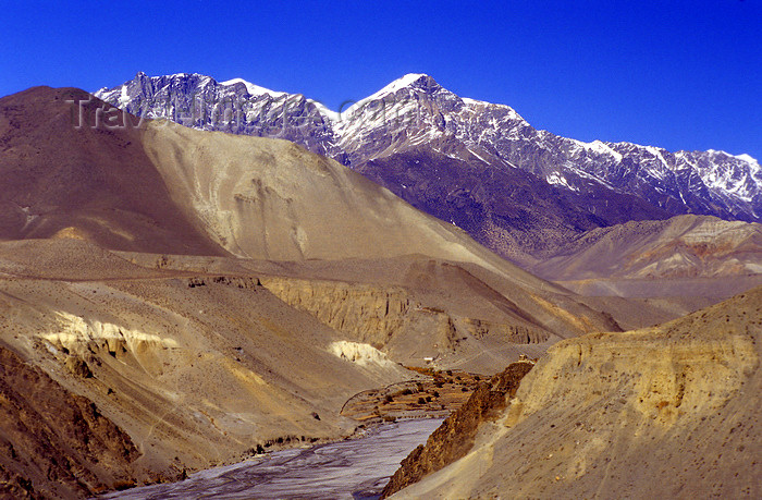 nepal380: Upper Mustang, Annapurna area, Dhawalagiri Zone, Nepal: Kali Gandaki river - Kingdom of Lo - photo by W.Allgöwer - (c) Travel-Images.com - Stock Photography agency - Image Bank