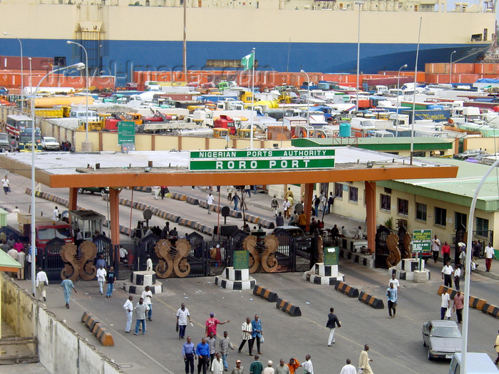 nigeria50: Lagos, Nigeria: entrance to the RoRo port - Nigerian Ports Authority - photo by A.Bartel - (c) Travel-Images.com - Stock Photography agency - Image Bank