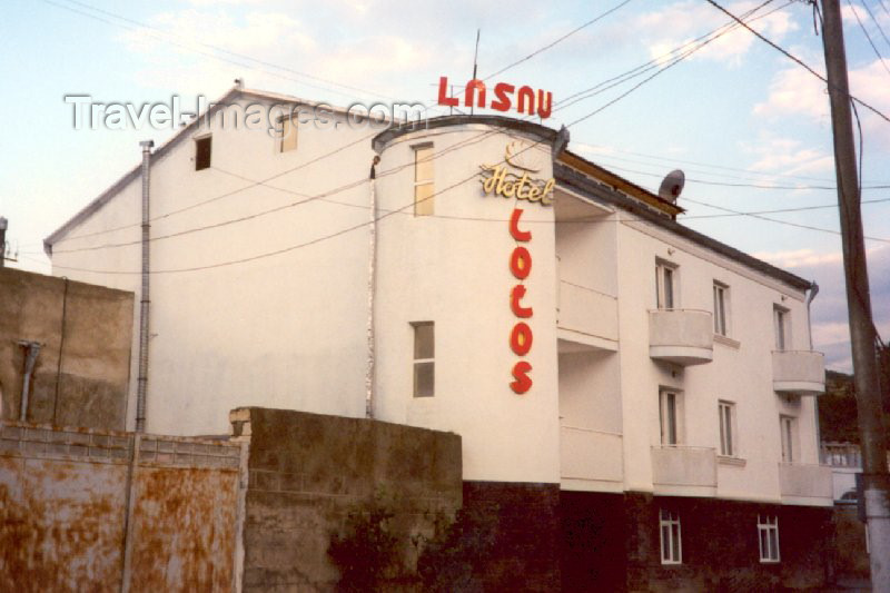 nk1: Nagorno Karabakh - Xankandi / Stepanakert: hotel Lotus (photo by M.Torres) - (c) Travel-Images.com - Stock Photography agency - Image Bank