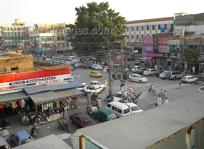 pakistan149: Rawalpindi, Punjab, Pakistan: view of Bank Road - Saddar - photo by D.Steppuhn - (c) Travel-Images.com - Stock Photography agency - Image Bank