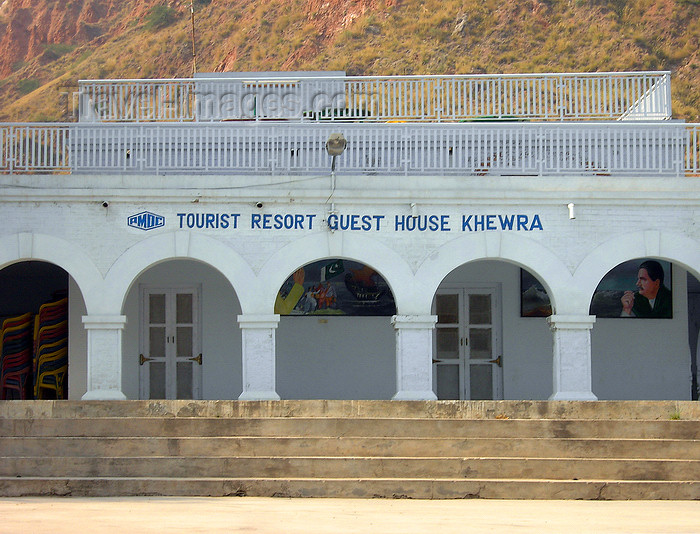 pakistan151: Jhelum District, Punjab, Pakistan: Khewra Salt Mines - guest house - photo by D.Steppuhn - (c) Travel-Images.com - Stock Photography agency - Image Bank